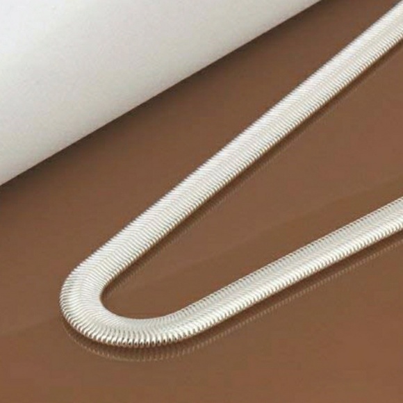 925 Sterling Silver Men's Necklace - Picture 2 of 4